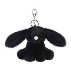 Rabbit Stuffed Animal Soft Keychain for Kids Bag, Purse, Backpack, Handbag (4.7 Inches)