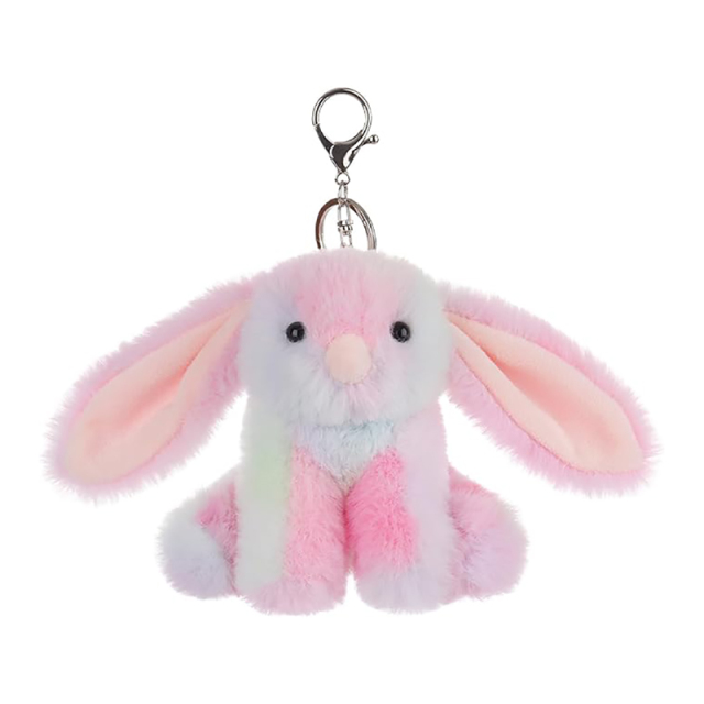 Rabbit Stuffed Animal Soft Keychain for Kids Bag, Purse, Backpack, Handbag (4.7 Inches)