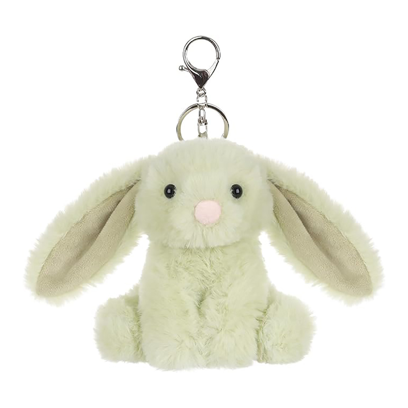 Rabbit Stuffed Animal Soft Keychain for Kids Bag, Purse, Backpack, Handbag (4.7 Inches)