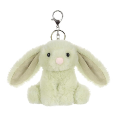 Rabbit Stuffed Animal Soft Keychain for Kids Bag, Purse, Backpack, Handbag (4.7 Inches)