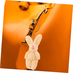 Bunny Plush Keychain Soft Toys Kids Stuffed Rabbit Mascot Pendant
