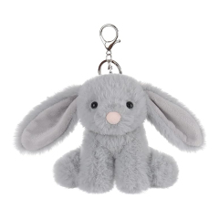 Rabbit Stuffed Animal Soft Keychain for Kids Bag, Purse, Backpack, Handbag (4.7 Inches)