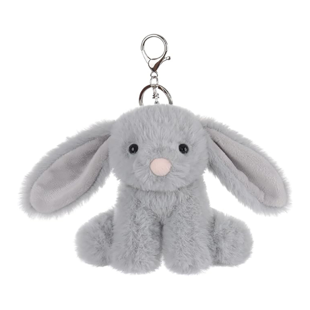 Rabbit Stuffed Animal Soft Keychain for Kids Bag, Purse, Backpack, Handbag (4.7 Inches)