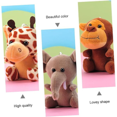 Stylish Cartoon Stuffed Animals Plush Keychain Pendant