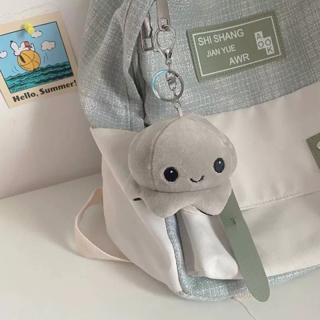 Soft High Quality Adorable Portable Octopus Plush Keychain Pendant