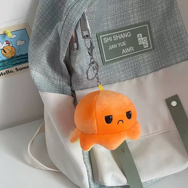 Soft High Quality Adorable Portable Octopus Plush Keychain Pendant
