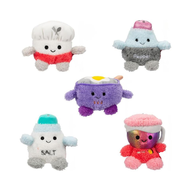 4.5" Kitchen Series Plush Keychain Pendant Stuffed Animals Toy