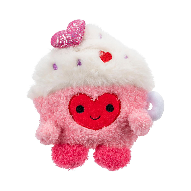 5 Pack Cookie Mug Red Cupcake Pink Koala Pug Plush Keychain Toy