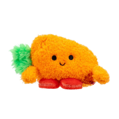 4.5-inch Carrot Yellow Chick Egg Watering Can Bird House Plush Keychain Pendant