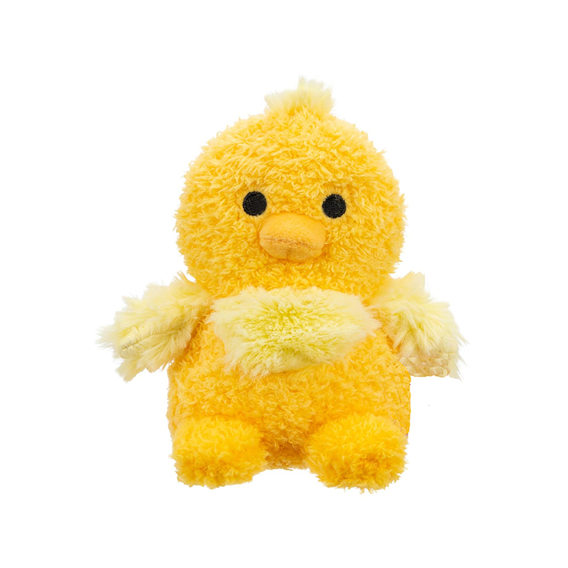 4.5-inch Carrot Yellow Chick Egg Watering Can Bird House Plush Keychain Pendant