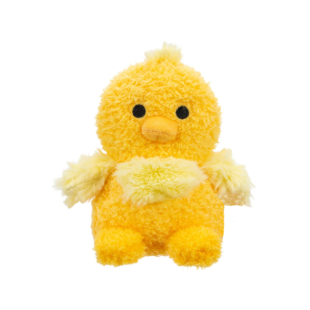 4.5-inch Carrot Yellow Chick Egg Watering Can Bird House Plush Keychain Pendant
