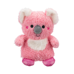 5 Pack Cookie Mug Red Cupcake Pink Koala Pug Plush Keychain Toy