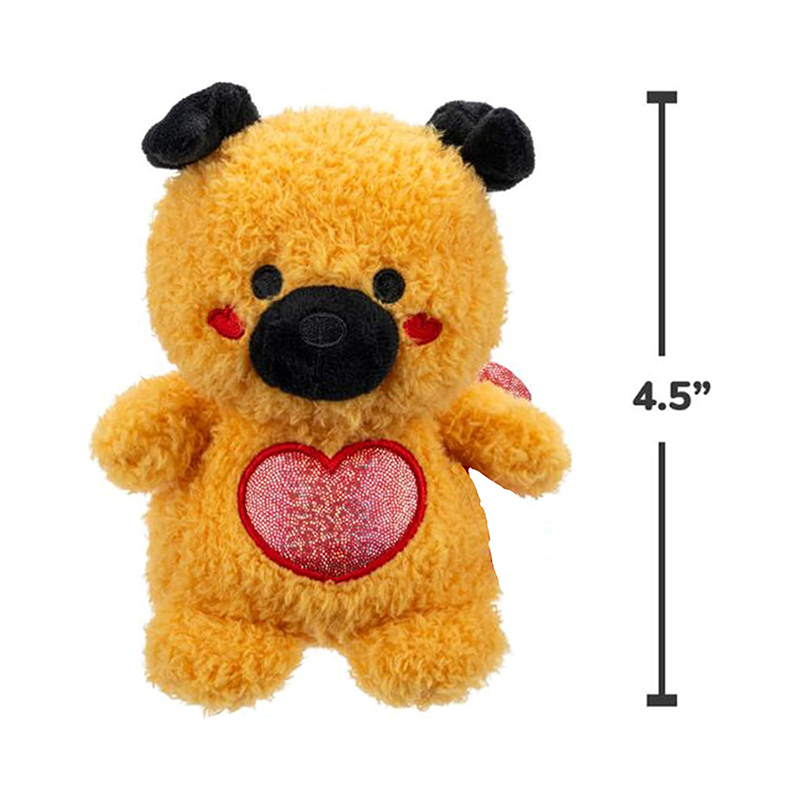 5 Pack Cookie Mug Red Cupcake Pink Koala Pug Plush Keychain Toy