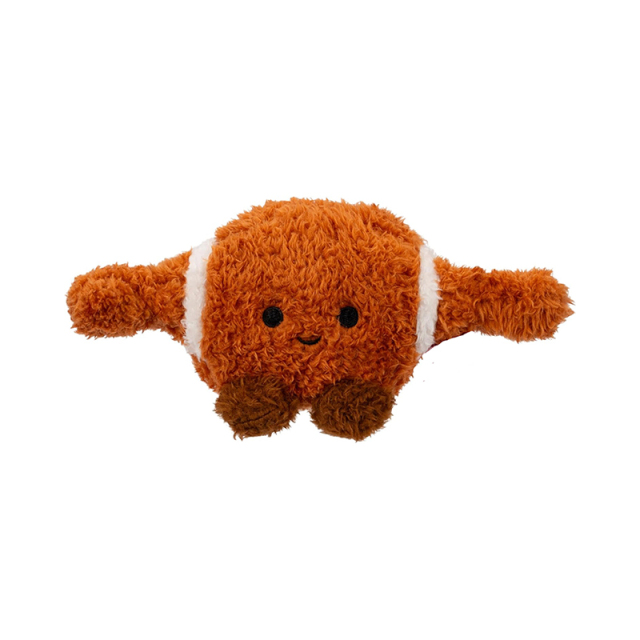 4.5-inch Food Series Tortilla Chip Jar of Nacho Cheese Pig in A Blanket Fan Finger Football Plush Keychain Pendant