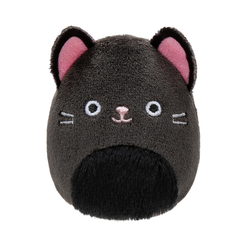6Pcs Soft Stuffed Animal Toys Portable Cute Plush Keychain Pendant