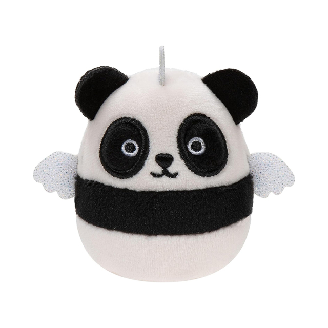 6Pcs Soft Stuffed Animal Toys Portable Cute Plush Keychain Pendant
