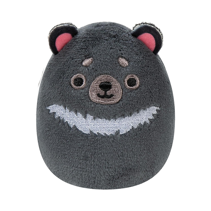 6Pcs Soft Stuffed Animal Toys Portable Cute Plush Keychain Pendant