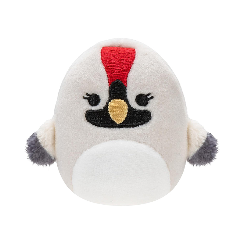 6Pcs Soft Stuffed Animal Toys Portable Cute Plush Keychain Pendant