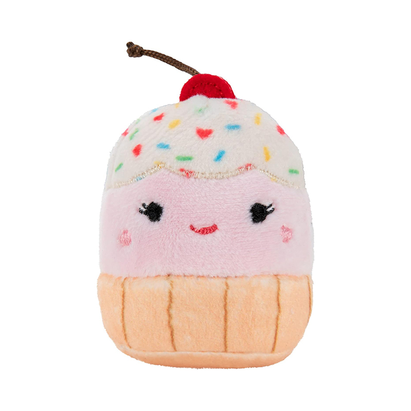 2" Sweet Tooth Squad Food Plush Keychain Milk Tea Cake Desserts Pendants