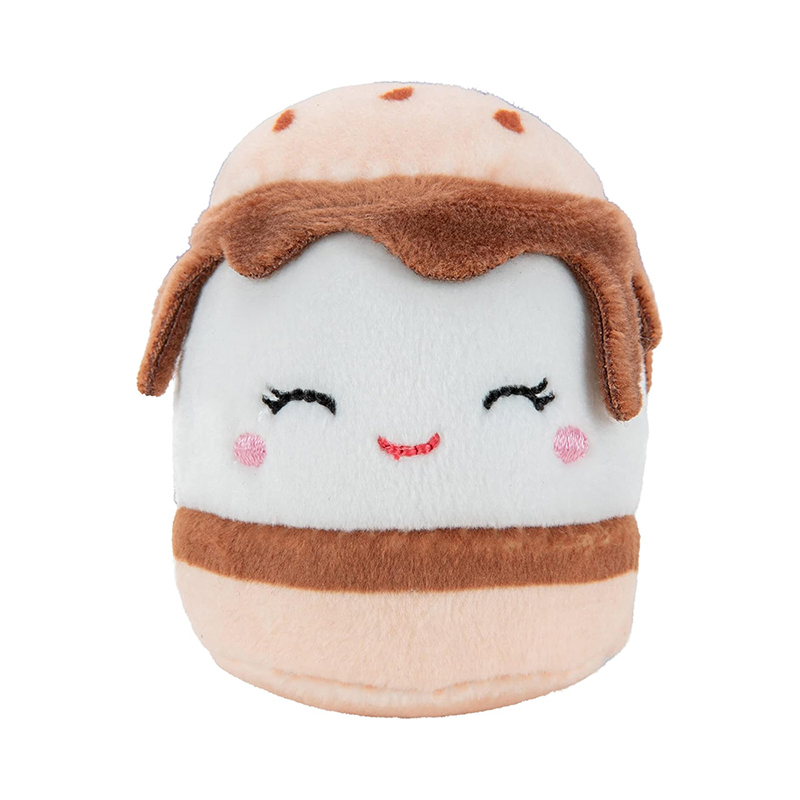 2" Sweet Tooth Squad Food Plush Keychain Milk Tea Cake Desserts Pendants
