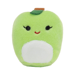 2" Soft Mini Plush Irresistibly Colorful Fruits Peach Pineapple Watermelon Keychain Plush Pendant