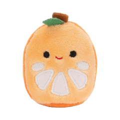 2" Soft Mini Plush Irresistibly Colorful Fruits Peach Pineapple Watermelon Keychain Plush Pendant