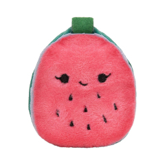 2" Soft Mini Plush Irresistibly Colorful Fruits Peach Pineapple Watermelon Keychain Plush Pendant