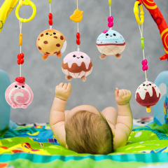 9 Pcs Mini Stuffed Keychains 3.15 Inch Small Plush Bulk Ornaments for Kids Birthday Party