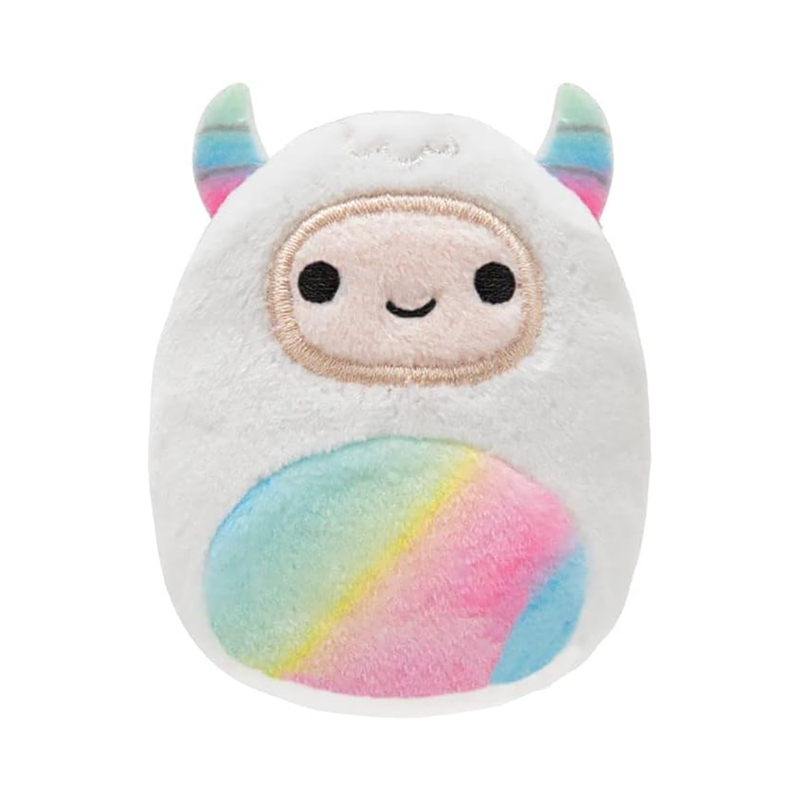 2-Inch Soft Adorable Stylish Stuffed Animals Toys Multicolor Plush Keychain