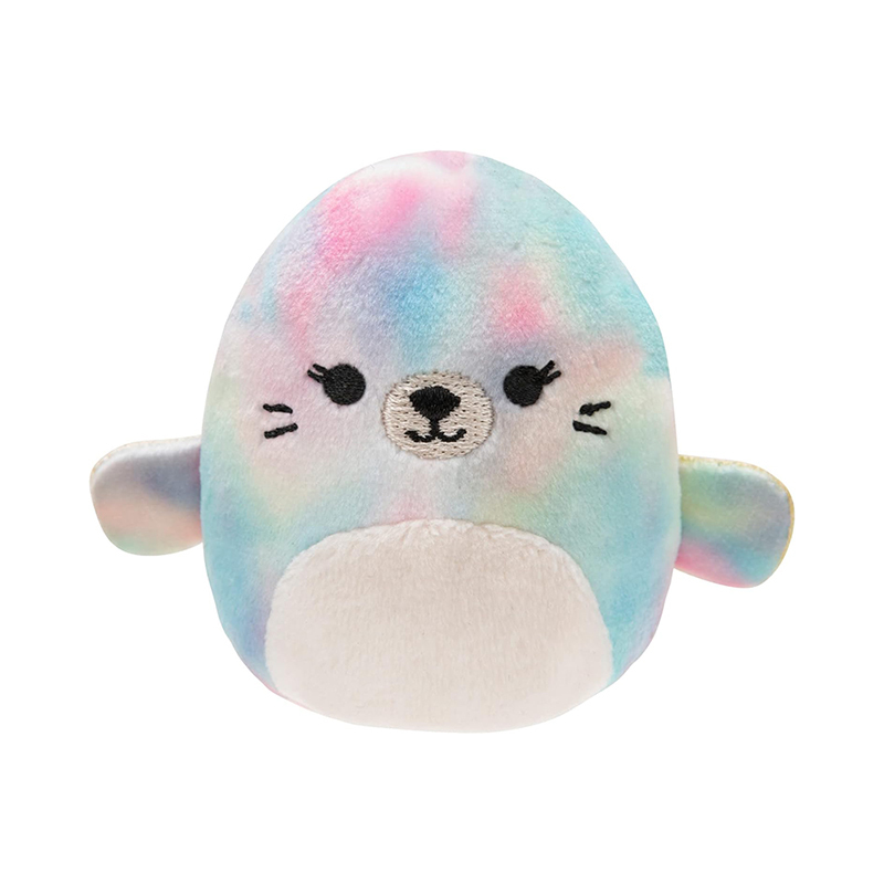 2-Inch Soft Adorable Stylish Stuffed Animals Toys Multicolor Plush Keychain