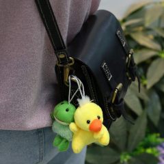 Mini Plush Animal Toy Set Cute Small Animals Plush Keychain Decoration