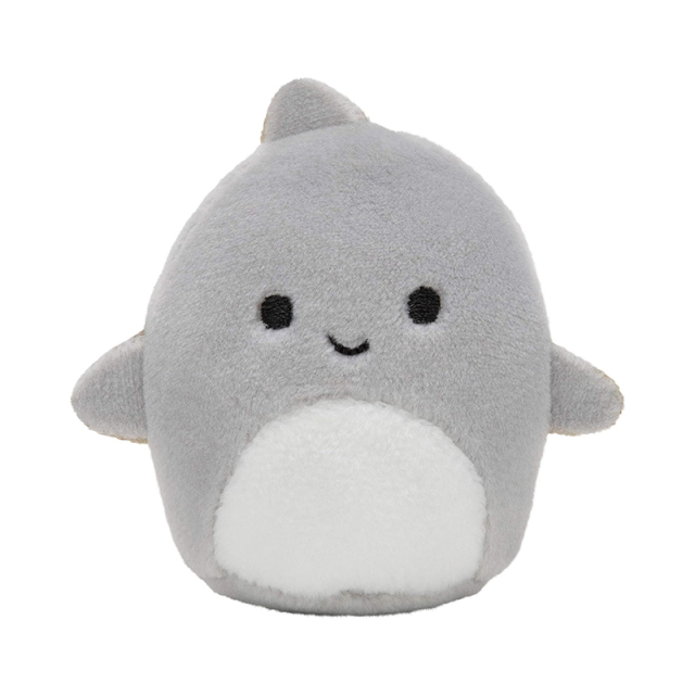 Six 2” Sea Animals Irresistebly soft Colorful Plush Mini Shark Otter Seahorse Stuffed Keychain