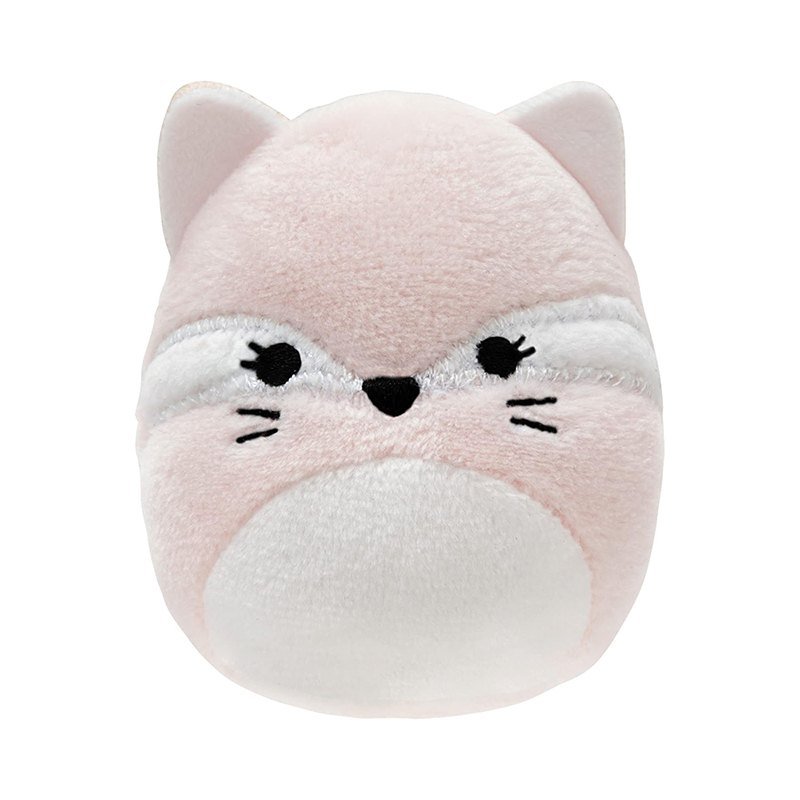 2-Inch Soft Adorable Stylish Stuffed Animals Toys Multicolor Plush Keychain