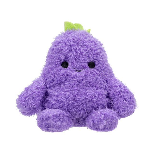 4.5-inch Plush 5-Pack Mushroom Radish Broccoli Corn Erinn Eggplant Stuffed Toys Plush Keychain