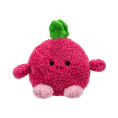 4.5-inch Plush 5-Pack Mushroom Radish Broccoli Corn Erinn Eggplant Stuffed Toys Plush Keychain