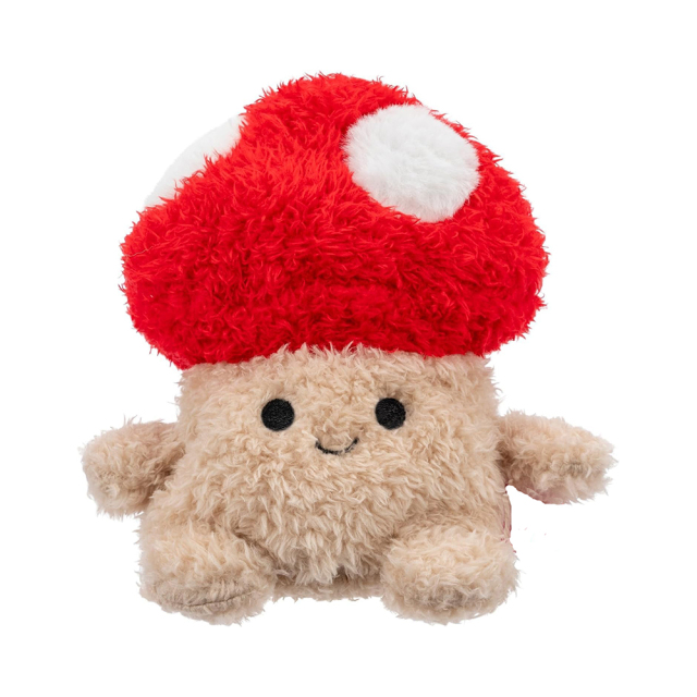 4.5-inch Plush 5-Pack Mushroom Radish Broccoli Corn Erinn Eggplant Stuffed Toys Plush Keychain