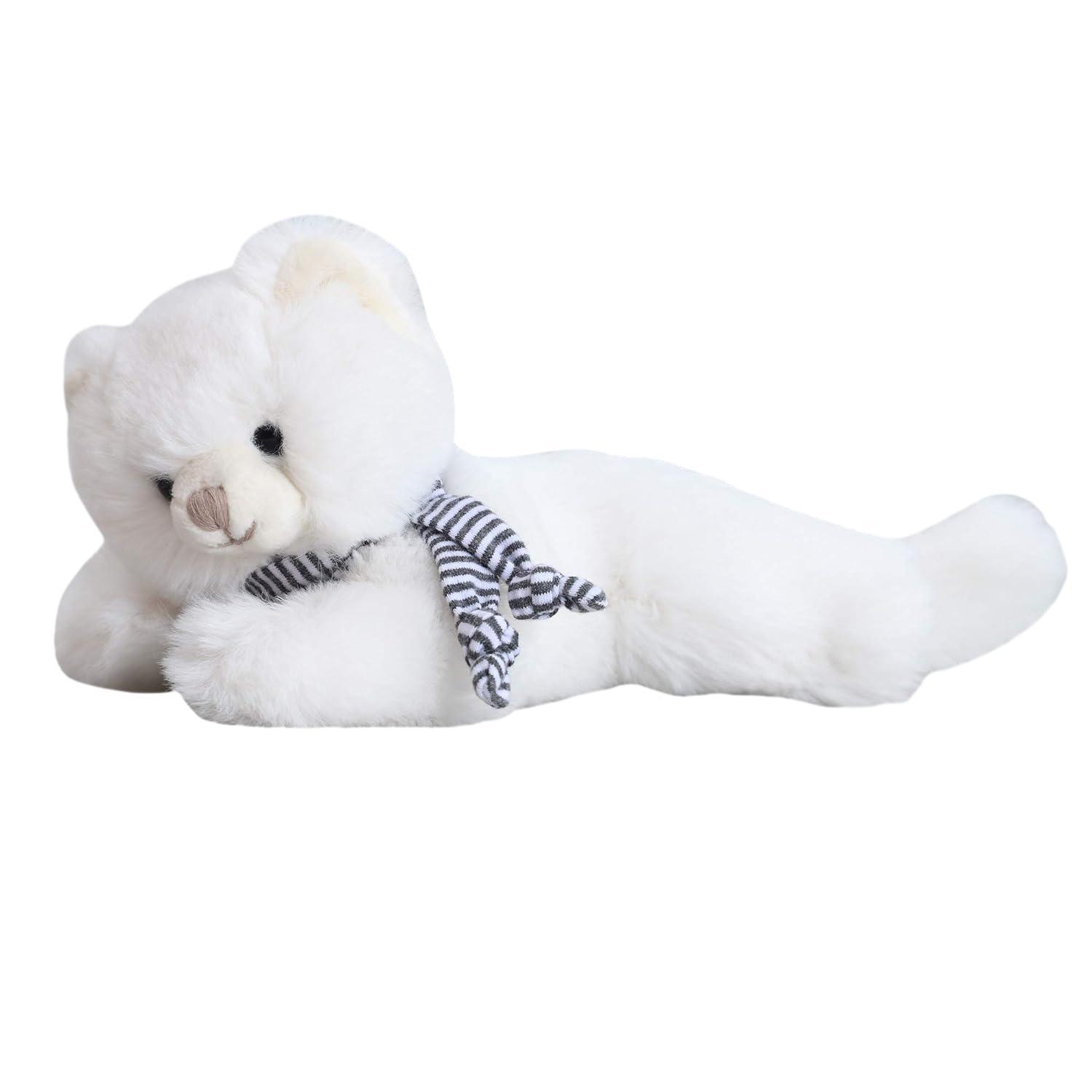 8" White Bear Stuffed Animal Plush Toy Best Gifts