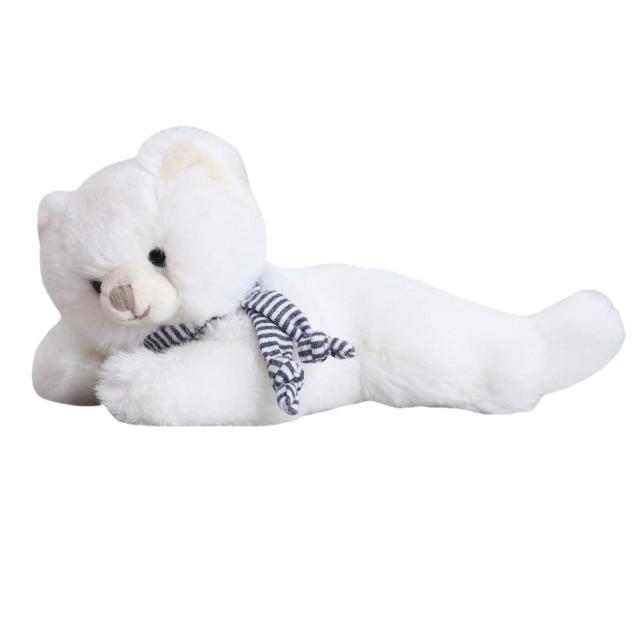8" White Bear Stuffed Animal Plush Toy Best Gifts