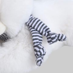 8" White Bear Stuffed Animal Plush Toy Best Gifts