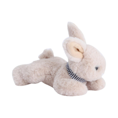 8" Beige Bunny Rabbit Stuffed Animal Plush Toy Best Gifts