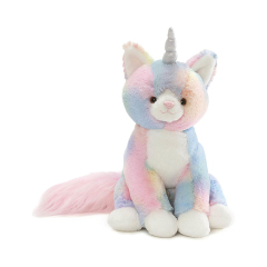Corgi Puppy Caticorn Plush Toy Girls Valentine's Gifts Premium Stuffed Unicorn Cat Plushie