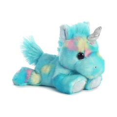 7" Stuffed Animals Unicorn Plush Toys Blue/Pink