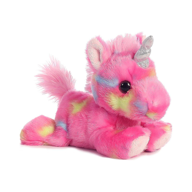 7" Stuffed Animals Unicorn Plush Toys Blue/Pink