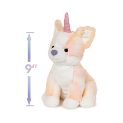 Corgi Puppy Caticorn Plush Toy Girls Valentine's Gifts Premium Stuffed Unicorn Cat Plushie