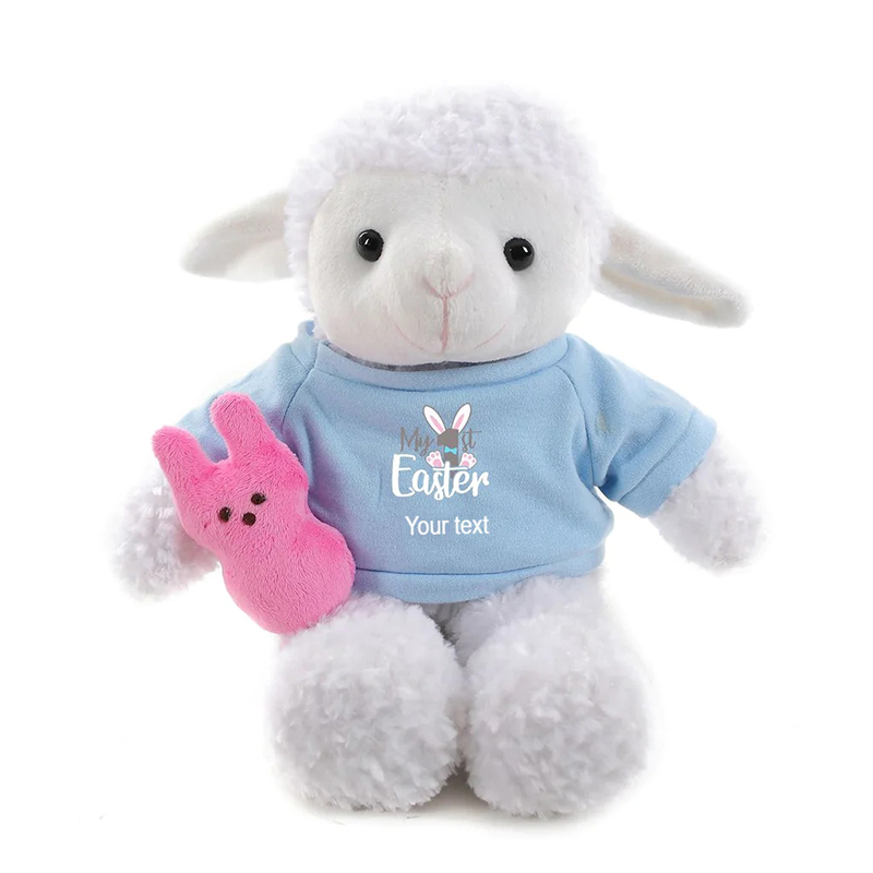 12" Duck Pig Lamb Cow Stuffed Animals Cute Easter Plush Toy
