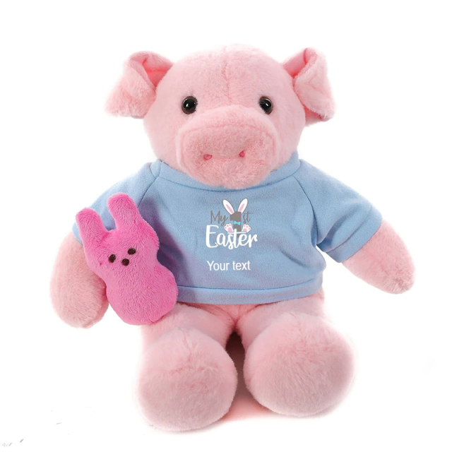 12" Duck Pig Lamb Cow Stuffed Animals Cute Easter Plush Toy