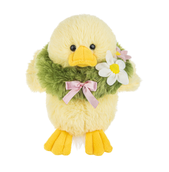 Easter Adorable Cute Stuffed Animal Frog Chick Bunny Duck Plush Toy Set