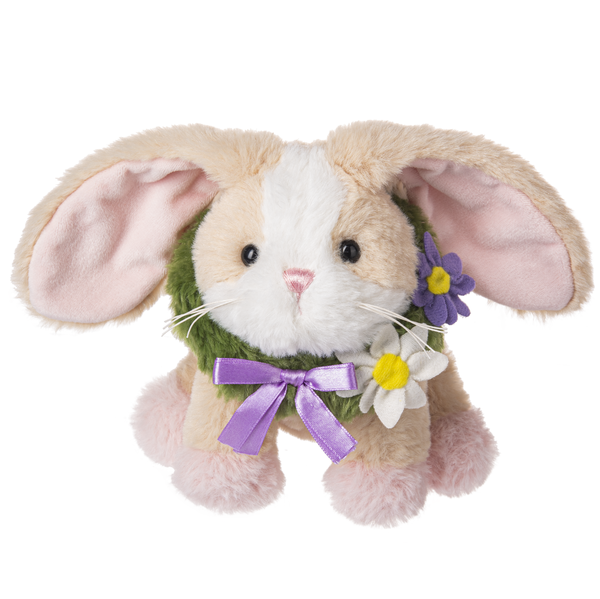 6" Easter Elf Ears Pig Lamb Bunny Cow Plush Toy Set