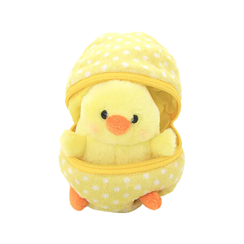 6 Inches Surprise Zip Up Egg Hideaway Easter Spring Inspired Gift Unicorn Lamb Bunny Chick Plush Toys