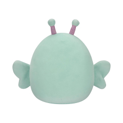 8-Inch Green Butterfly Stuffed Animal with Flower Crown Large Plush Toys